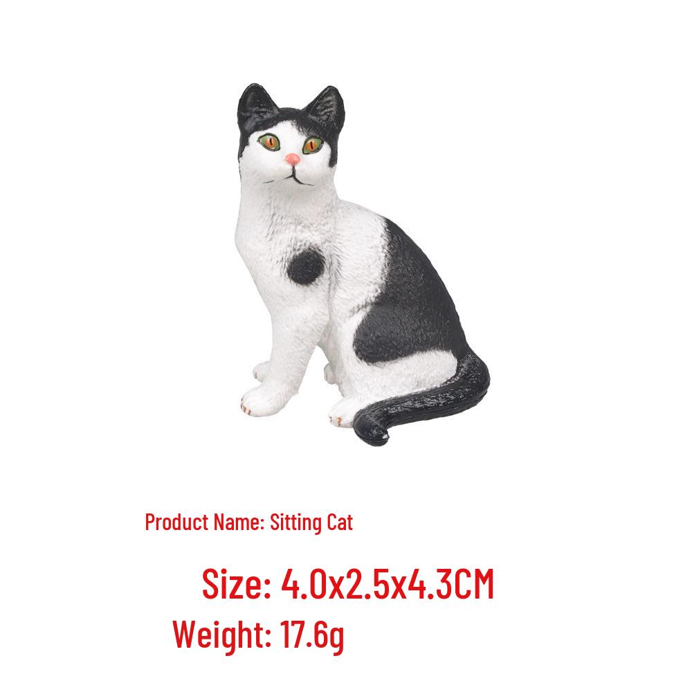 Farm Animal Figurine Set: Cow, Sheep, Chicken, Duck, Goose, Pig, Dog - Early Education Toy