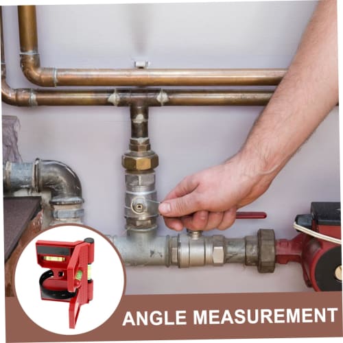 VILLFUL 2-Piece Folding Level, Compatible with Posts, Bubble Posts, and Angle Posts, for Home Measuring Tools, Doors, Cabinets, and Rail Installation