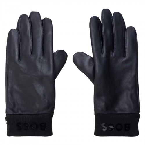 Boss Mens Lambs Leather Gloves