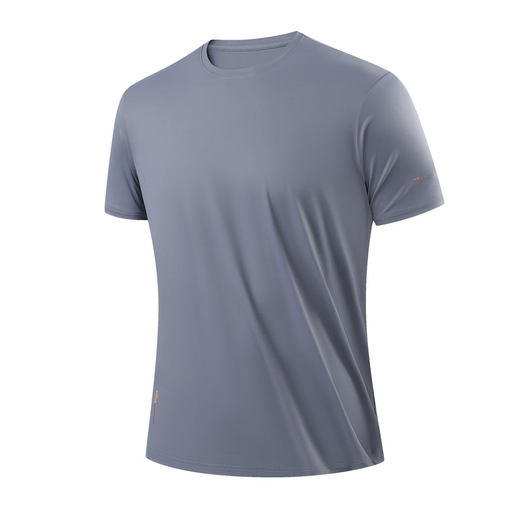Quick Drying T-shirt Men's Outdoor Breathable Ice Silk Short Sleeved High Stretch Sports T-shirt