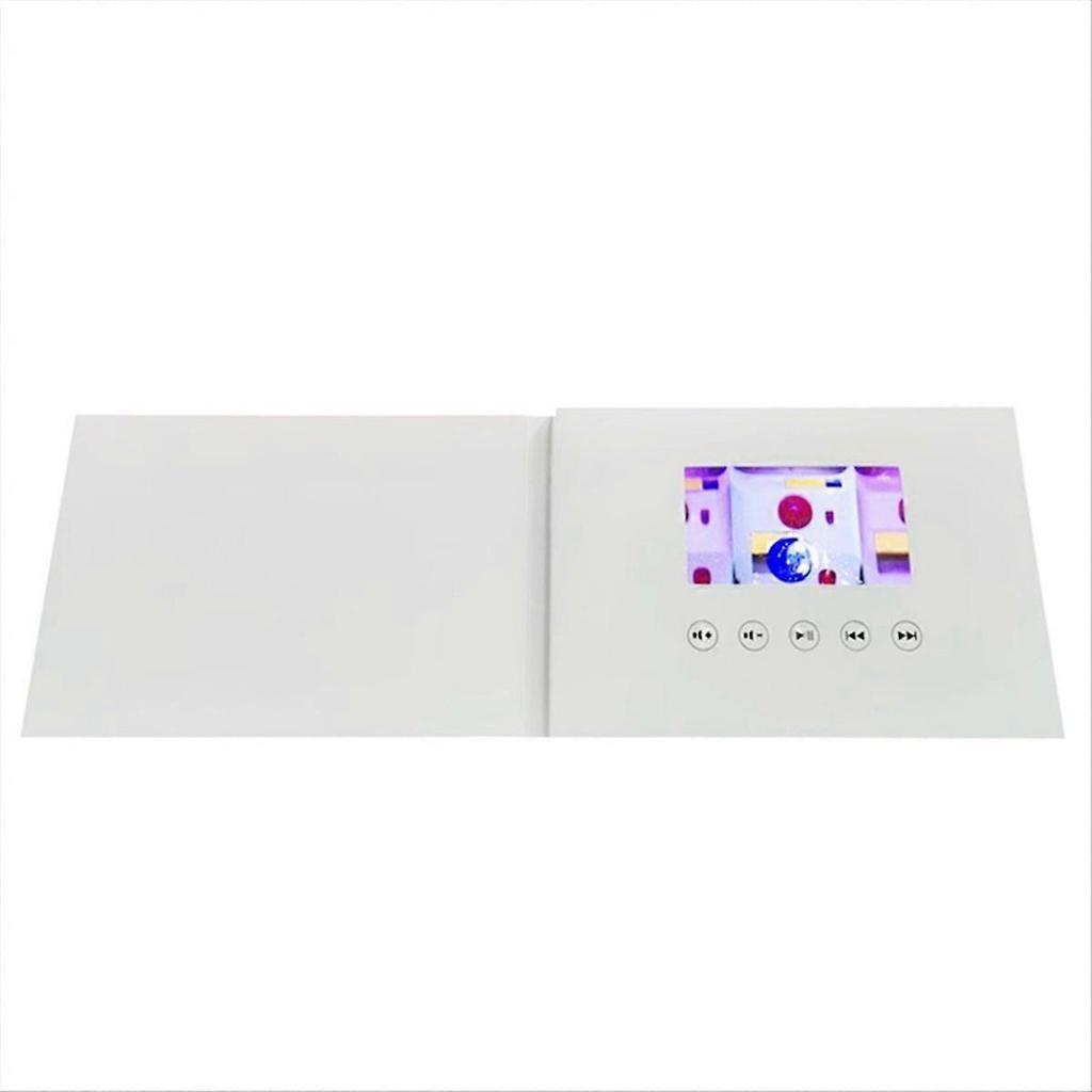 Video Greeting Card Video Brochure with LCD Screen LCD HD E-Card