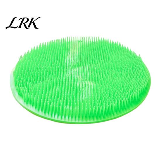 Silicone Foot Scrubber Mat with Anti-Slip Suction Cups, Ultra Soft Bristles Bath Bristle Brush, Wall Mounted Cleaner for Deep Cleaning And Massage
