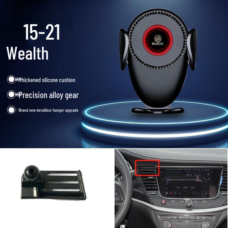 Buick Excelle Regal Verano GL8 Envision Car Phone Holder: New Navigation Gravity Mount