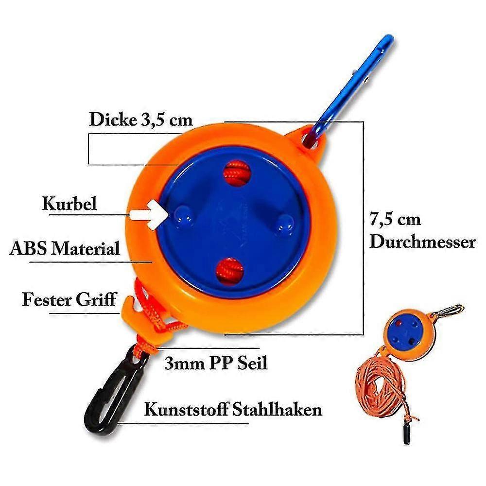 Retractable Washing Line Camping Portable 8m Travel Holiday Outdoor Laundry Line Clothes Airer For Bathroom, Laundry, Garden Or Travel