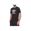 Adidas Adicolor Trefoil Tee Black Men Streetwear IU2364
