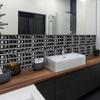 10 шт. 3D мозаичные наклейки из кристаллической плитки 10x10 см кирпичные наклейки на плитку мозаика настенные наклейки для кухни