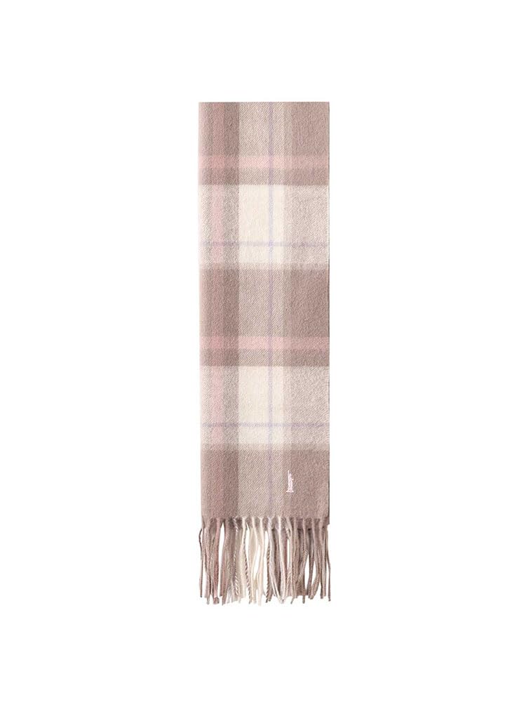 Eastboy Check Beige Size F Scarf, 3209618, Women's, (872),
