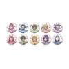 Turkey 01 [Graph Art Illustration] Can Badge Complete Set (10-piece Box)
