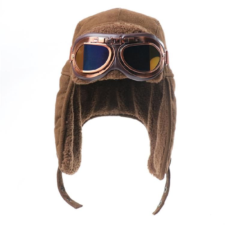 Reversible Winter Hat With Thermals Ear Cover Windproof Goggles Light weight Polyester Materials For Outdoor Lover
