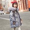 Children's Cotton-padded Jackets for Girls In Winter, Medium and Large Children's Down Cotton-padded Jackets, Loose Plush and Thickened Coats