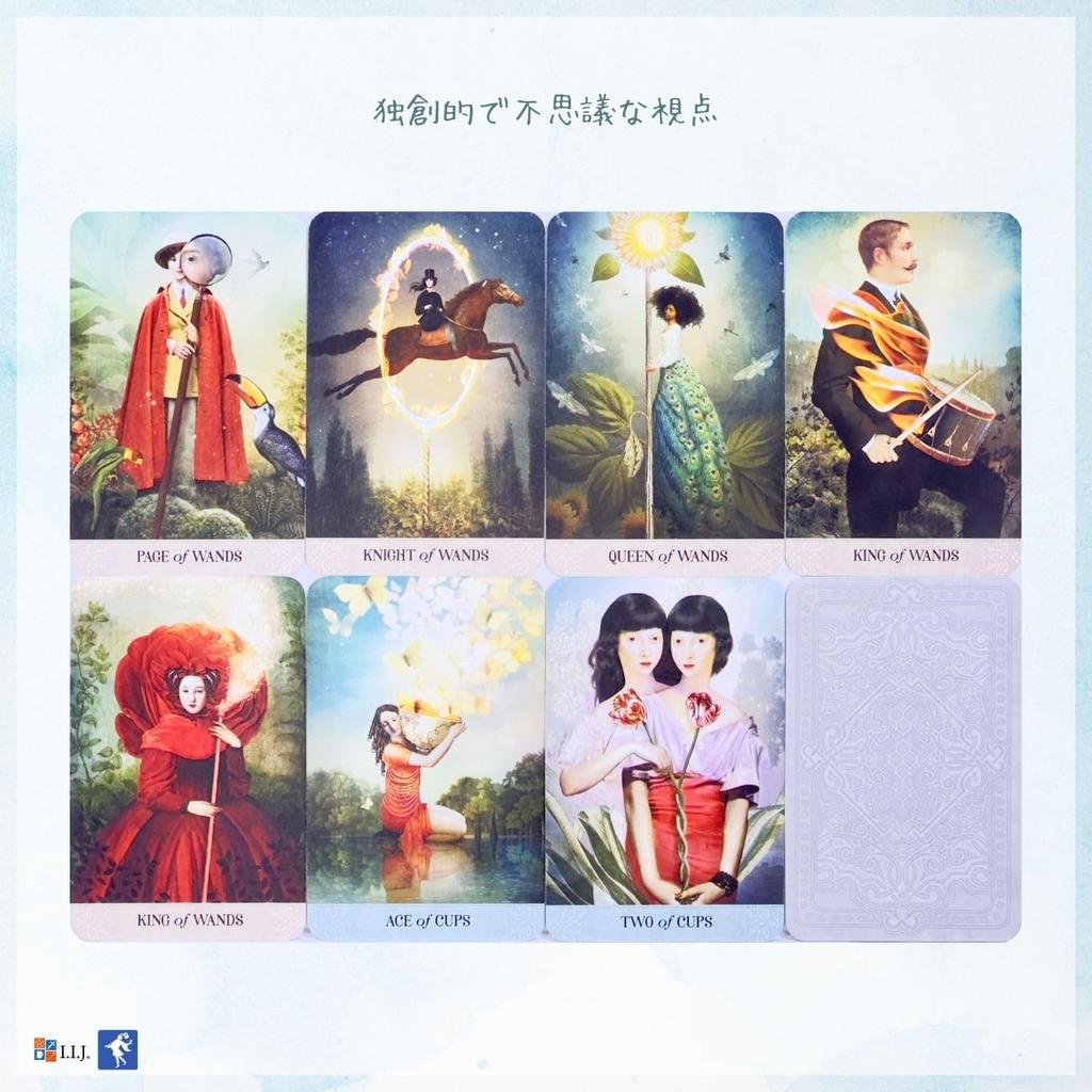 Tarot Tarot of Mystical Moments Borderless Miniature Tarot Fortune with Japanese Instruction Authentic Product I.I.J Cards, Edition, Telling,