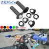 Motorcycle Grips 7/8" 22mm Hand Grip W/ The Snap-on Cam for Yamaha Honda Kawasaki Suzuki KTM Dirt Bike Motorbike Handlebar