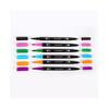 Water-based Dual-tip Marker Pen Watercolor Pen Set Colorful Liner Pen Drawing Soft-tip Pen