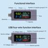 Voltage Meters Current Voltage Capacity Battery Tester USB/Type-C Volt Current Detector Charger Capacity Tester Meter DC 4-50V