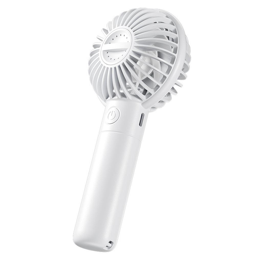 Portable Handheld Fan Quiet USB Rechargeable Multiple Speed Settings Handheld Fan for Students