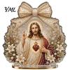 Seasonal Home Table Decorations Christmas Faux Diamond Painting Tabletop Ornaments, Beginner-Friendly DIY Acrylic Rhinestone Art Xmas Party