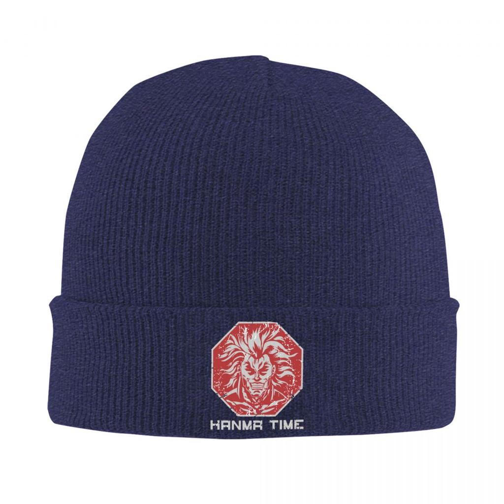 Yujiro Baki Hanma Grappler Fight Warm Knitted Cap Winter Knit Bonnet Hat Skullies Beanies Hip Hop Caps for Unisex