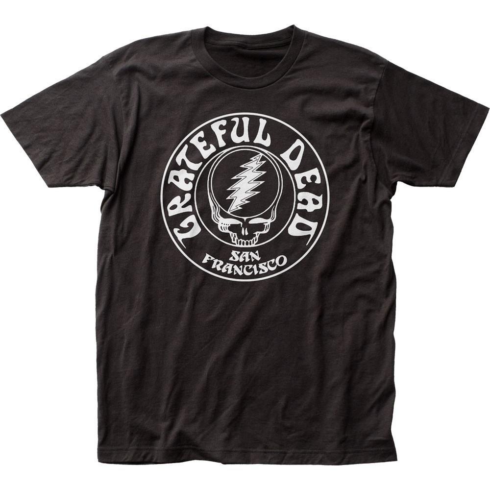 Grateful Dead Opak Totenkopf Herren T-Shirt Musik Klassisch Konzert Band T-Shirt Neu Schwarz Unisex T-Shirt