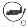 Electric Bike Thumb Throttle ABS Metal Waterproof Connector Bicycle Accessories Fit for 24V to 72V Electric Scooter