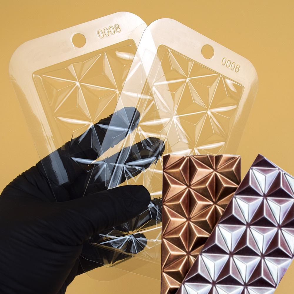 1 stk Gjennomsiktig Palmeblad Sjokoladeform DIY-kakedekorering Fondantform Kakestensil-bakeform 4 stiler