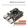 Black PCB PoE Expansion Board Set with Onboard Cooling Fan for RDK X5