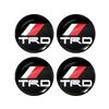 2/4/6Pcs Car Door Lock Keyhole Sticker Emblem Car Protective Sticker For Toyota TRD Racing Supra Corolla Parts Sport Yaris Grmn