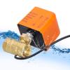 DN20 Professional 2 Way Electric Ball Valve DC12 24V 2‑Wire Brass Ball Valve Accessory
