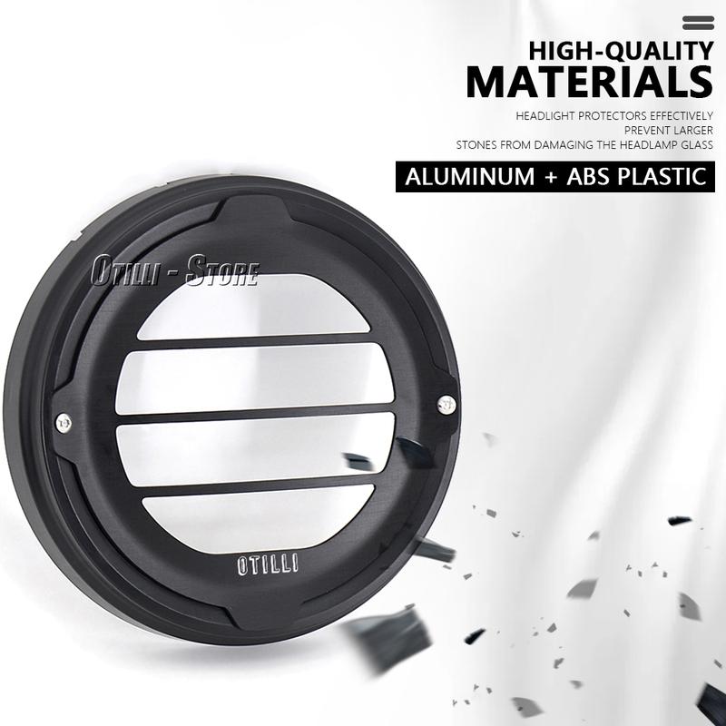 Motorcycle Accessories LED Headlight Grill Cover Aluminum+ABS For YAMAHA XSR900 XSR 900 Xsr900 Xsr 900 2022 2023