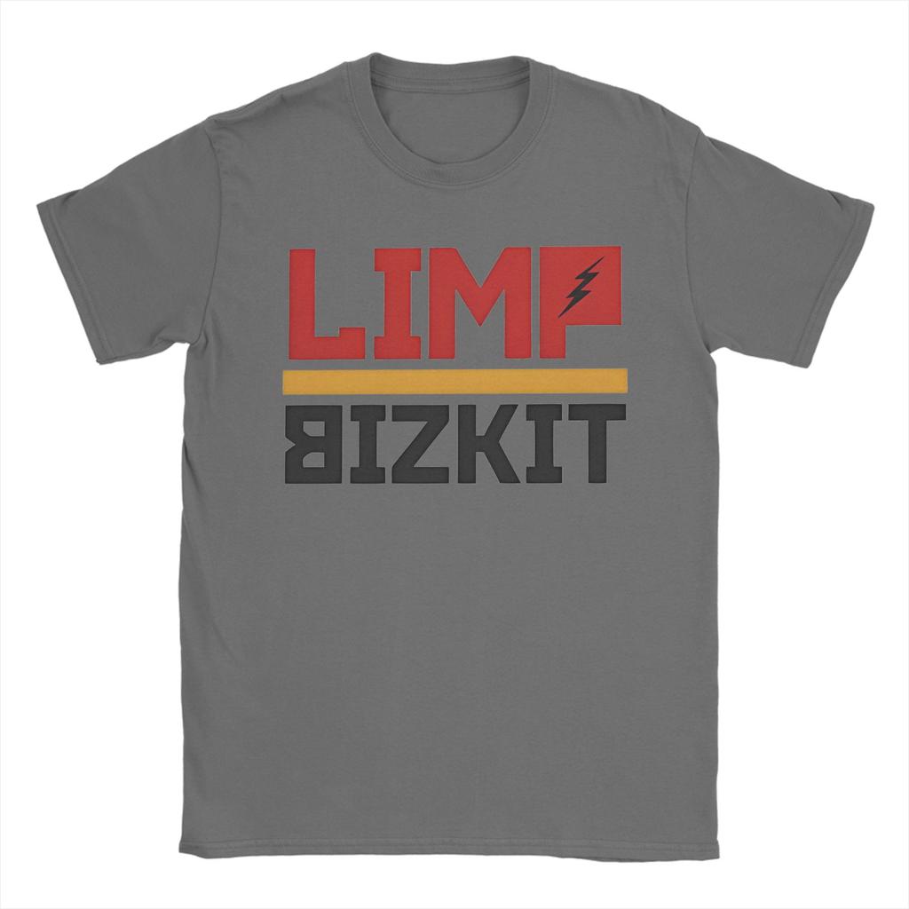 Limp Bizkit T-Shirt Unisex Unisex Punk Musik Lustig Reines Baumwoll-T-Shirt Rundhals Kurzarm T-Shirt Sommer Oberteile