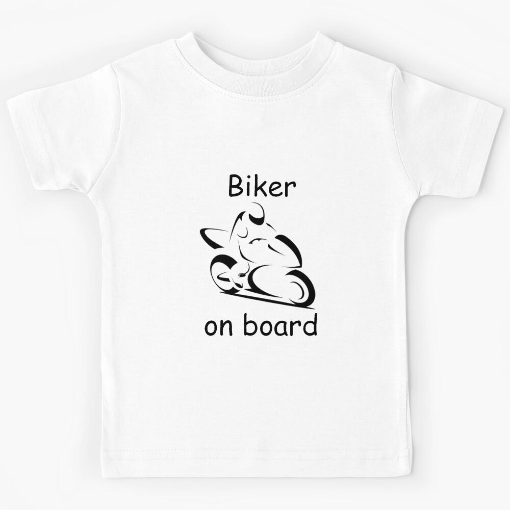 Biker on board 2 Kids T-Shirt 130