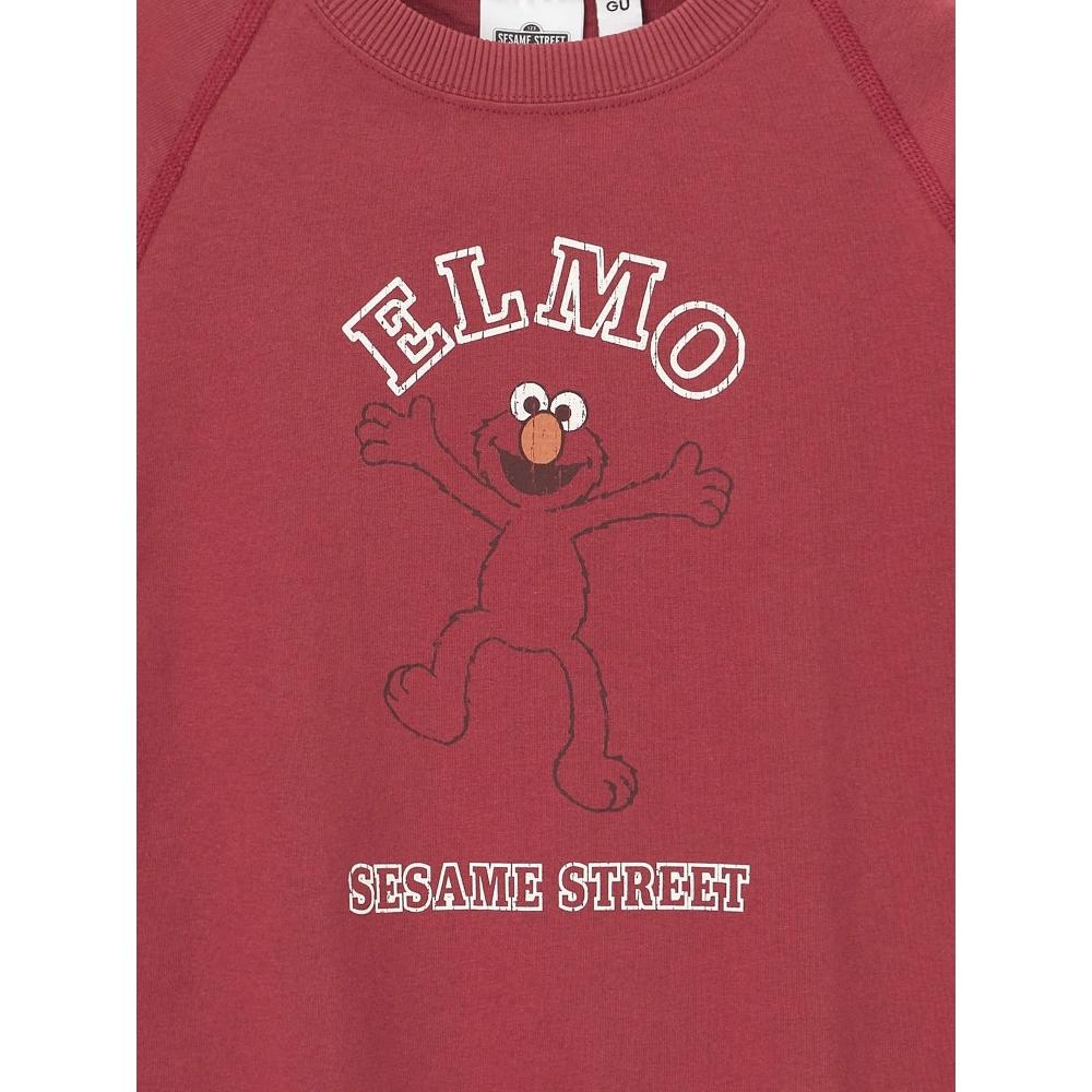 Gu By Uniqlo Kids  Unisex  SweaT T Sesame sTreeT