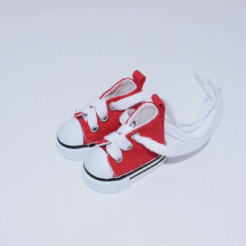 20cm Lace-up Canvas Shoes for EXO Doll - Cotton Star Doll Influencer Accessories