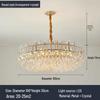 Luxurious Postmodern Crystal Chandelier - Modern Minimalist Lighting Fixture for Living Room, Bedroom, or Restaurant