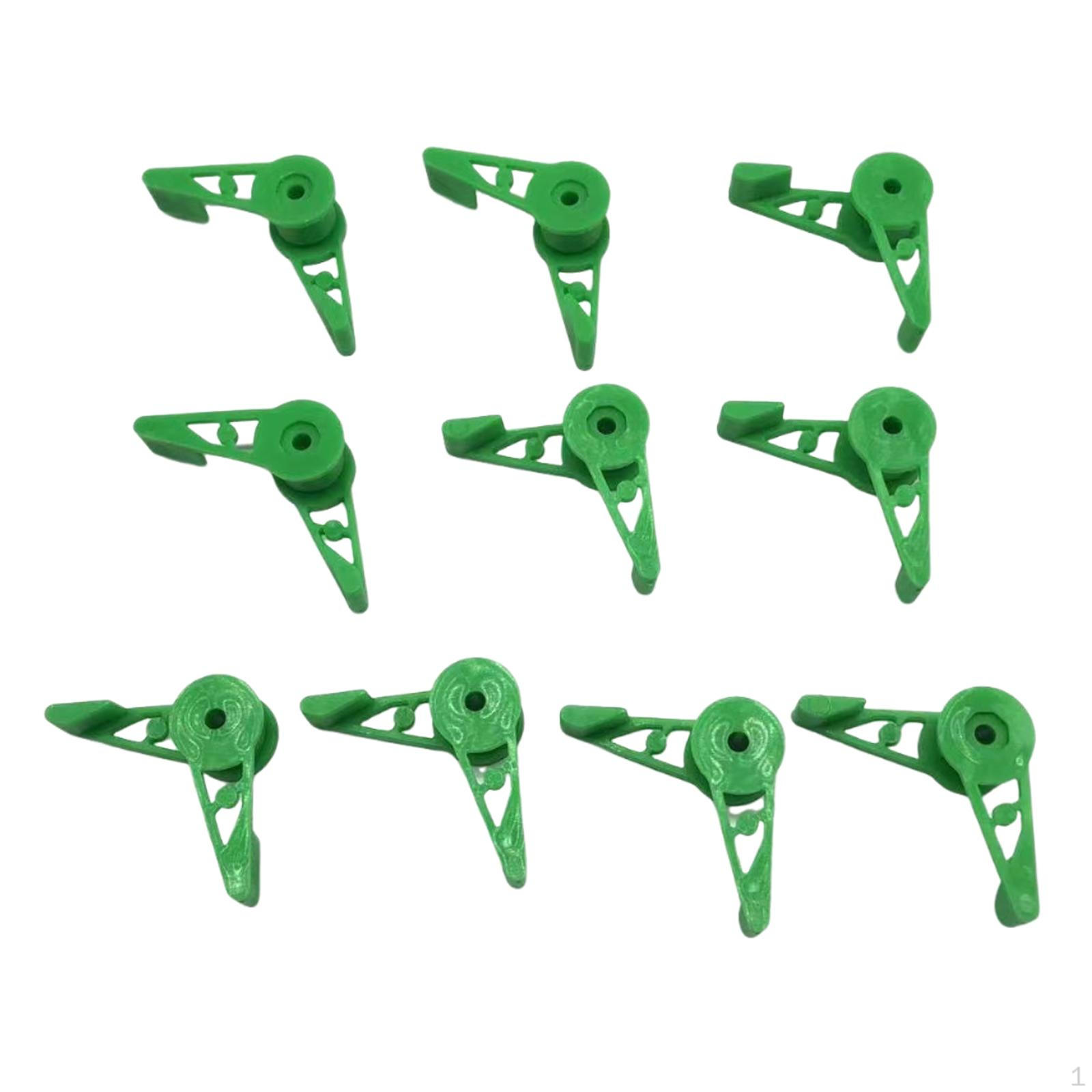 

Набор из 10 регулируемых клипс для формирования стеблей растений в садах Green