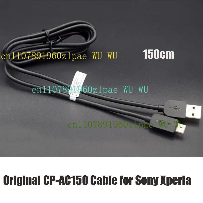Original CP-AC150 Cable for Sony Xperia PRO-I XA1 XA2 Ultra XZ3 XZ2 XZ1 Type C Cable Fast Charger Charging USB C TypeC Data Core 6