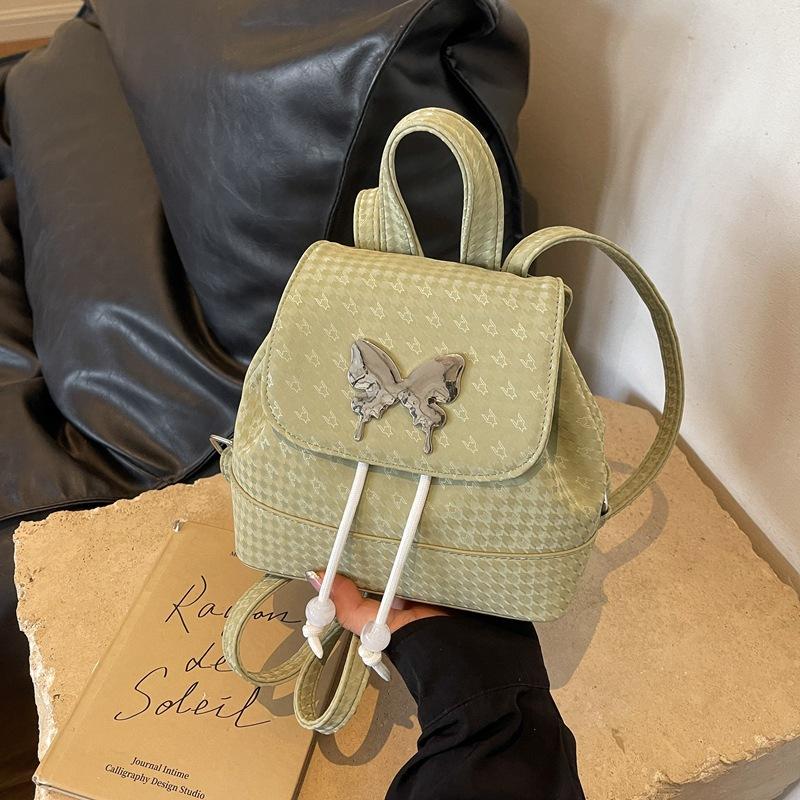 

This year, popular small bags are women s summer fashion new mini small backpacks, personalized foreign style and versatile travel backpacks. зелений