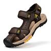 New fashionable black summer breathable beach men's sandals Lightweight Summer Large Size Men Sandals Comfortable  Sandals 38-48