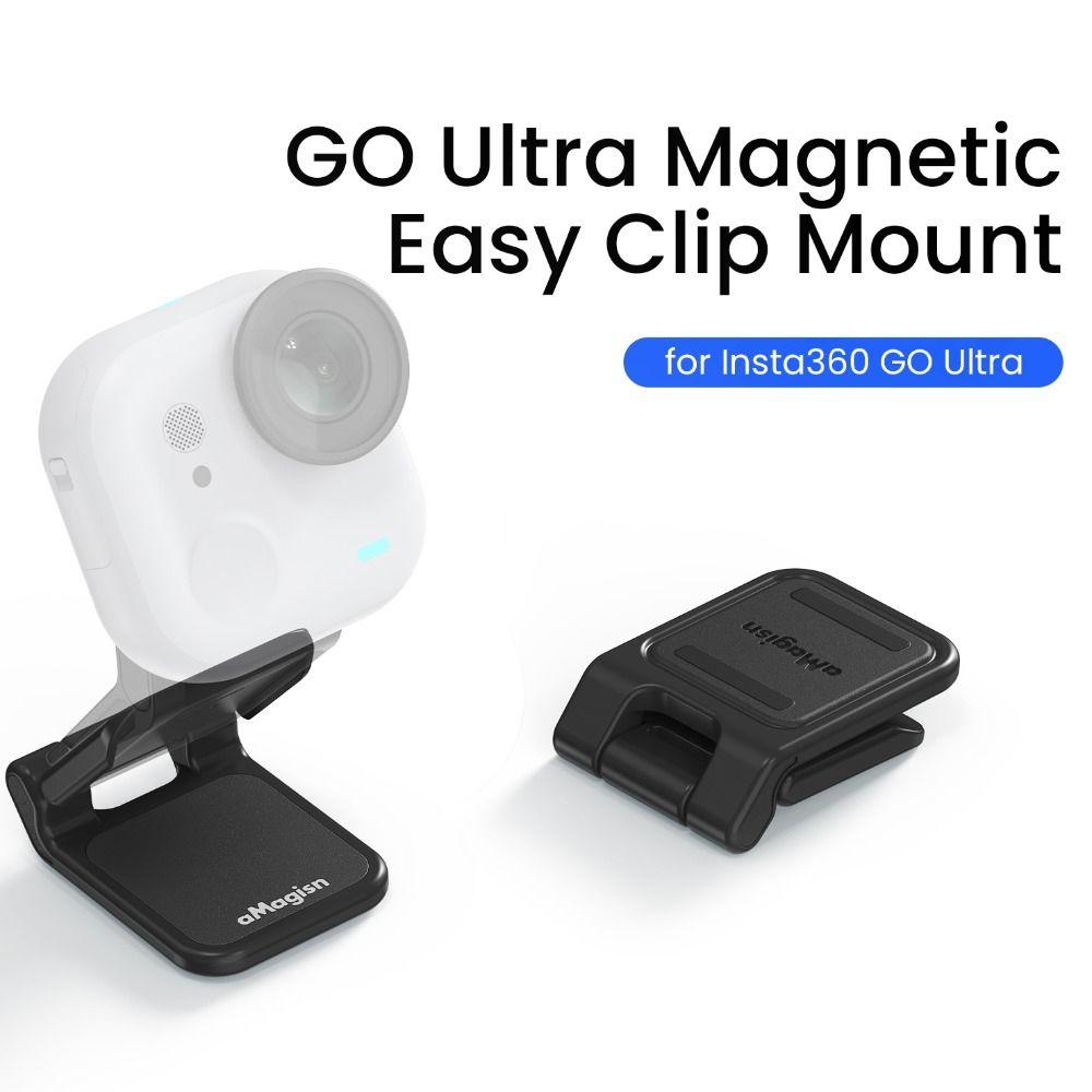 Lightweight Magnetic Bracket Holder Adapter for Insta360 GO Ultra Action Camera Accessories