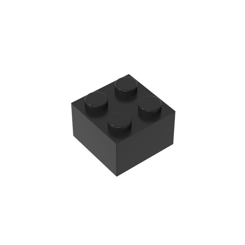 50pcs/lot MOC Parts 3003 Brick 2x2 Compatible Figures Bricks DIY Assmble Building Blocks Particle Kid Puzzle Brain Toys Gift