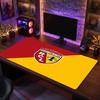 Lens FC Theme Pattern Mouse Pad, Soccer Logo Design XXL Gaming Desk Mat Non-Slip Computer Mouse Pad