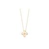 Tiffany & Co. Paloma Picasso Loving Heart Clover Design 18K Gold Diamond Necklace Women Necklace 60021539