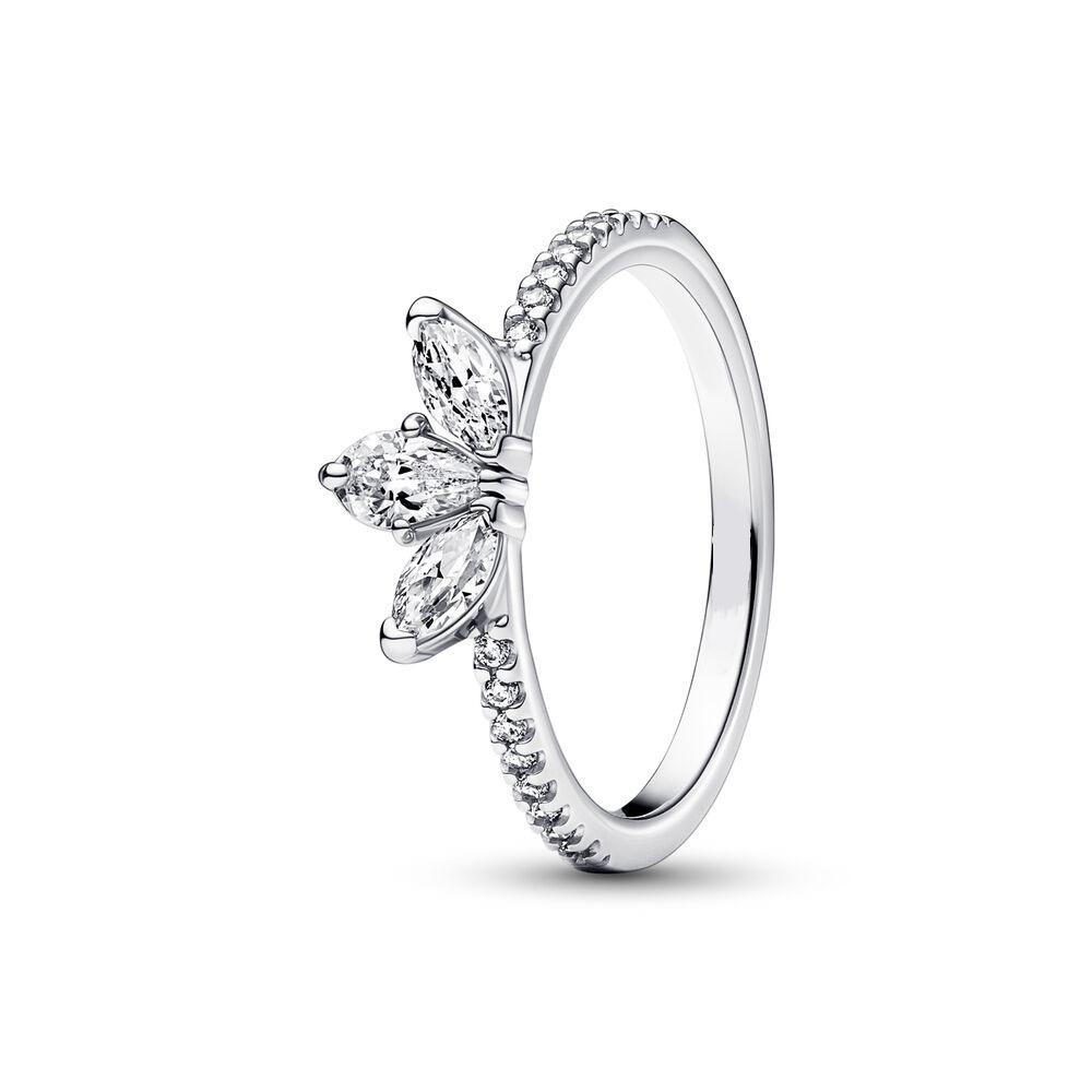 Original 925 Silver Women Finger Rings for Women Silver Colorful Heart Zirconia Stone Daisies Stars Trinkets