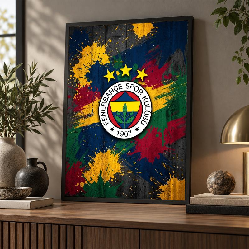 Fenerbahçe FC Diamond Painting Kit 5D Full Drill DIY Diamond Mosaic Wall Art Home Decor