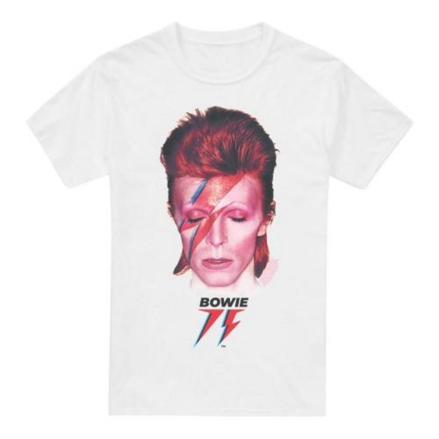 

David Bowie Mens Aladdin Sane Â´75 T-Shirt S чёрный