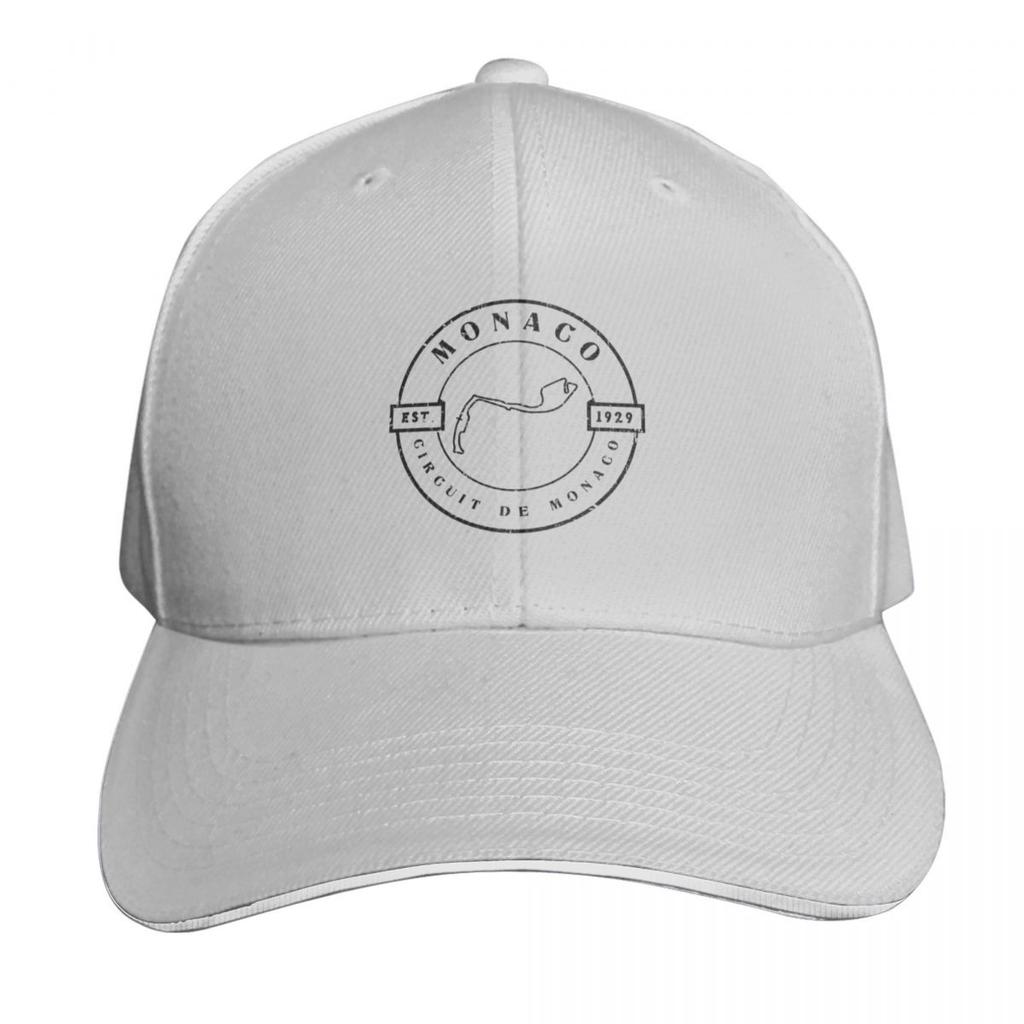 MONACO Streckenkreis Vintage Baseballkappe Unisex für Unisex Damen Outdoor Golf Laufen Wandern Sommer Strand Reisen