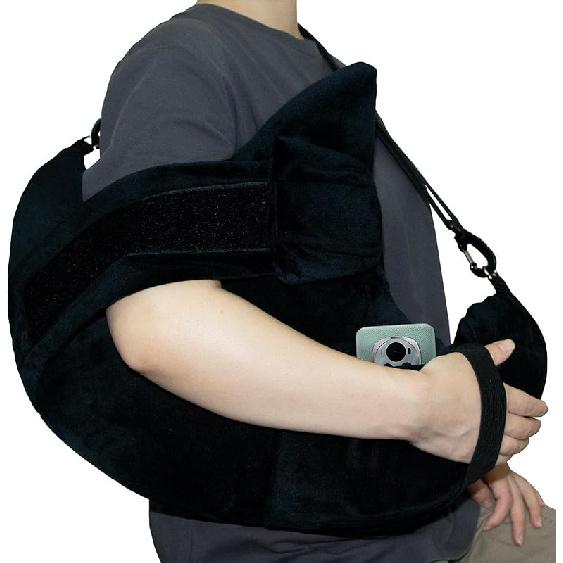 Shoulder Surgery Pillow, Rotator Cuff Pillow, Side Sleeper Pillow for Neck and Shoulder Pain and Shoulder Relief чёрный