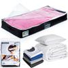 Storage Cover - Vilde - 67L 100x45x15cm - Textile Garment Bed Organizer with Handle Window