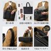 Joya Original Leather Tote Bag, Genuine Leather, Black, J4509