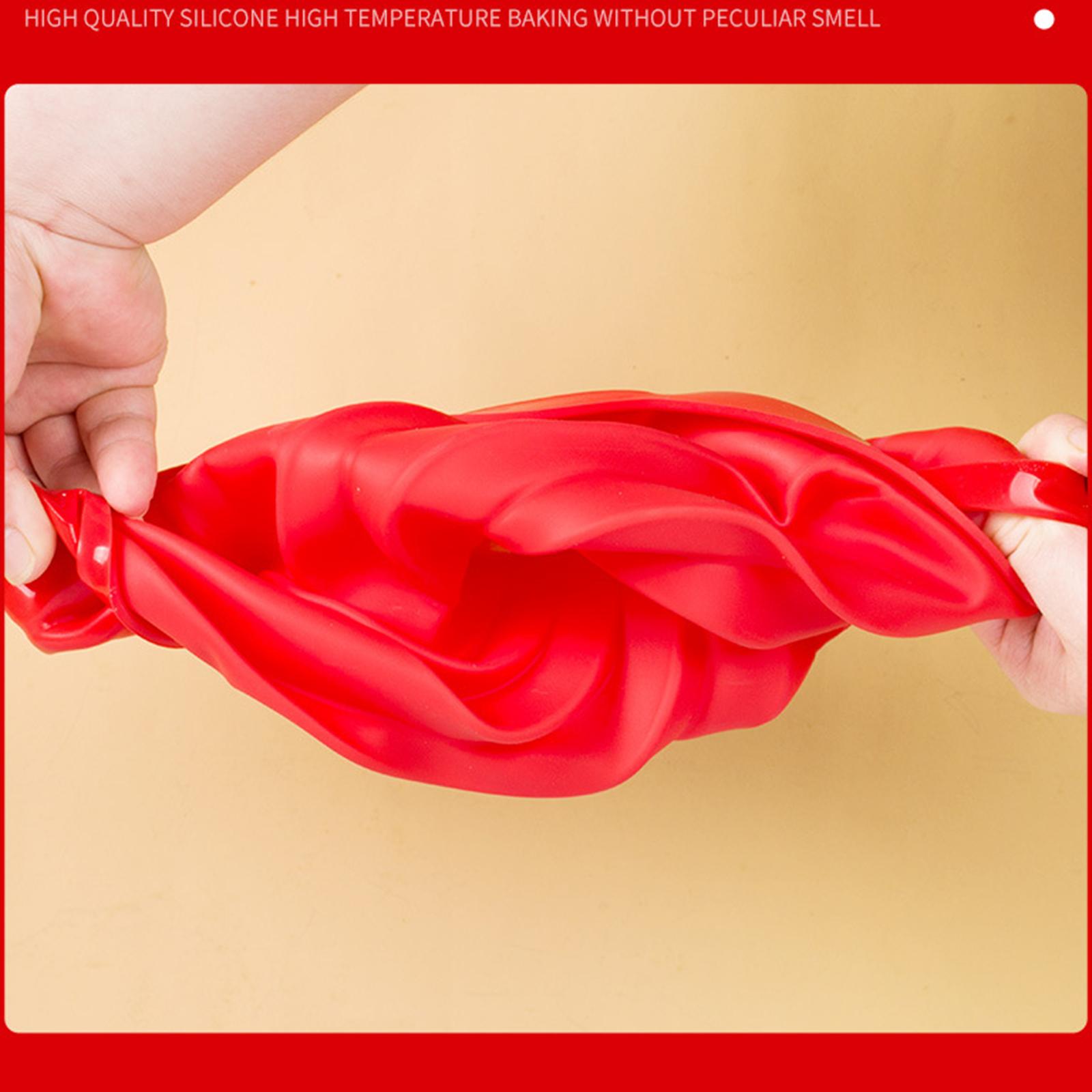 

3D Spiral Shape Silicone Bundt Cake Mold DIY Bread Bakeware Tool (No FDA) Type A