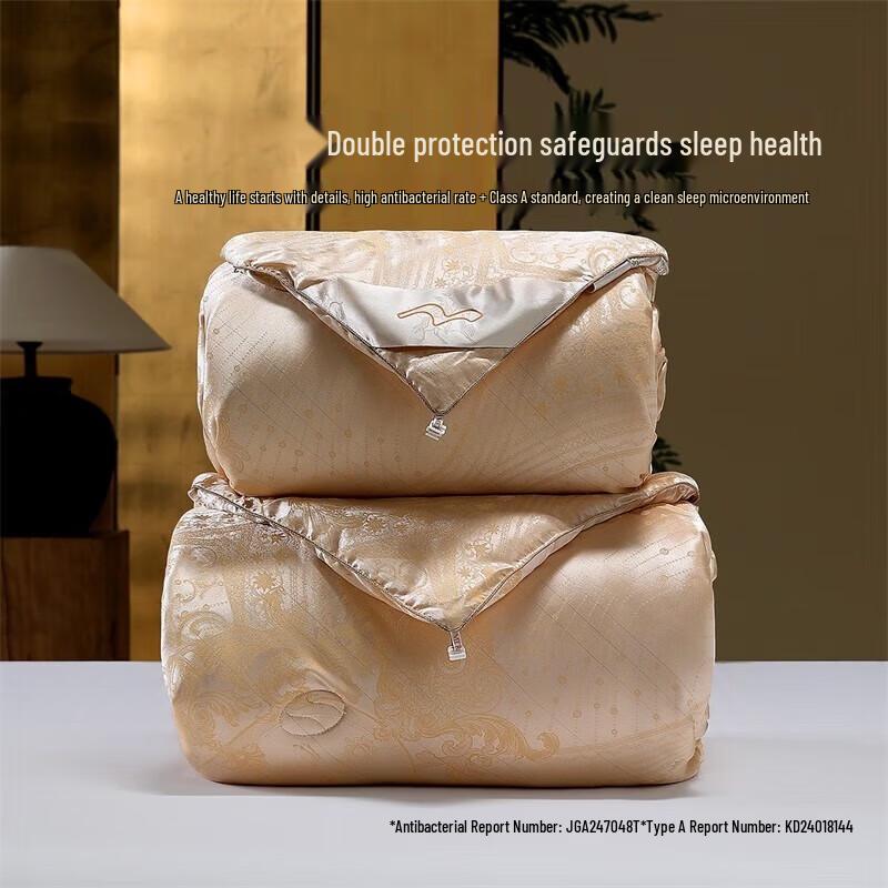 Mercury Home Textiles 100% Mulberry Silk Two-in-One All-Season Comforter